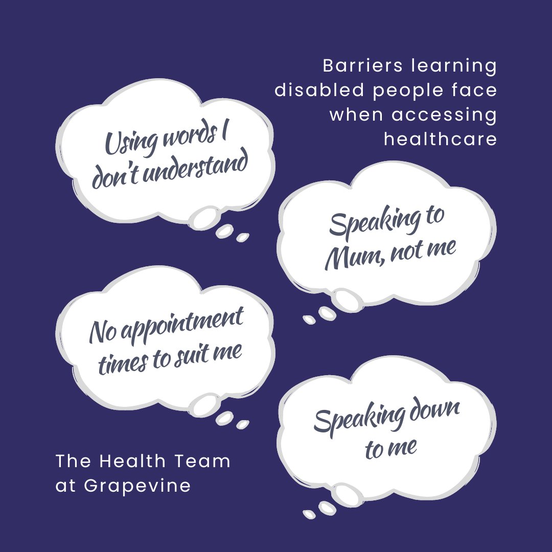 We're refreshing our training for #health professionals on #LearningDisability, delivered by a team of #ExpertsByExperience to keep raising standards in how they and their peers are treated. Do you have any examples of barriers you've experienced to add? Drop a comment below 🙏