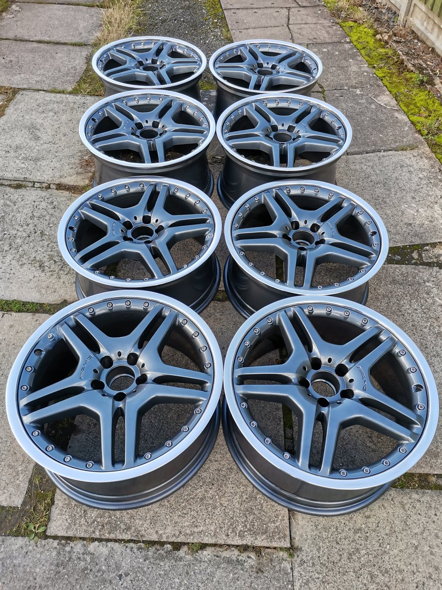 PureKlas's tweet image. Revamp your AMG split rim wheels with our expert refurbishment service! 🚗✨ Say goodbye to scuffs and dullness. Book now for a limited slot and let your wheels turn heads! 📞 #WheelRefurbishment #AMG #SplitRimMagic