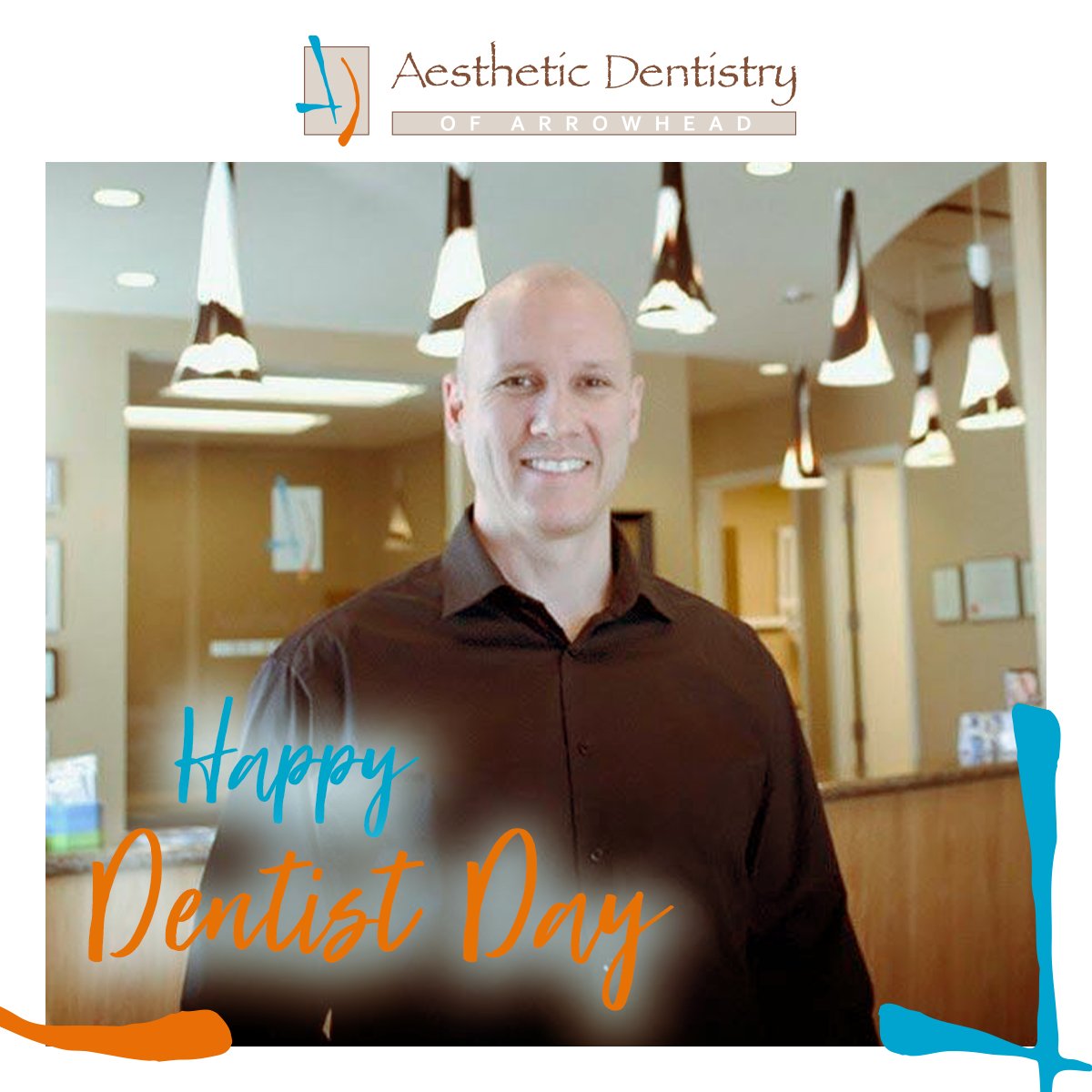 Happy Dentist Day from all of us at Aesthetic Dentistry! A big thank you to our team for their passion, expertise, and commitment to creating healthy and beautiful smiles every day. Special shoutout to our very own Dr. Greg Ceyhan for his exceptional care and leadership! 😁🦷