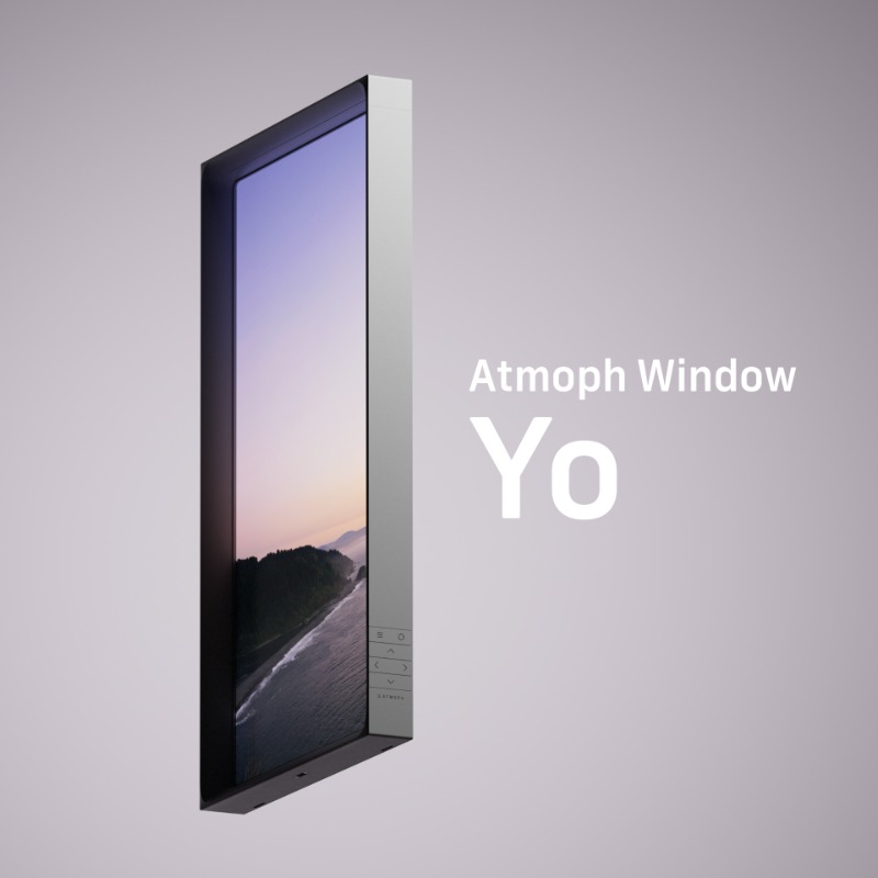 atmophjp's tweet photo. 世界とつながる窓、Atmoph Window Yo。

1,700種類の風景で、あなたが部屋で過ごす時間を、もっとずっといい時間にする、新しい時代の「窓」です。

今、予約すると望遠鏡型コントローラー「Atmoph Scope」が無料に。