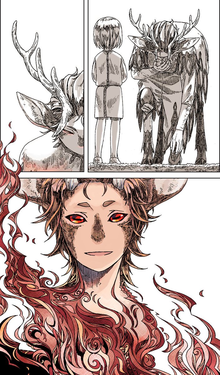 タウル系多め。線多め。
#まだ見ぬ人外クリエイターを発掘したい 