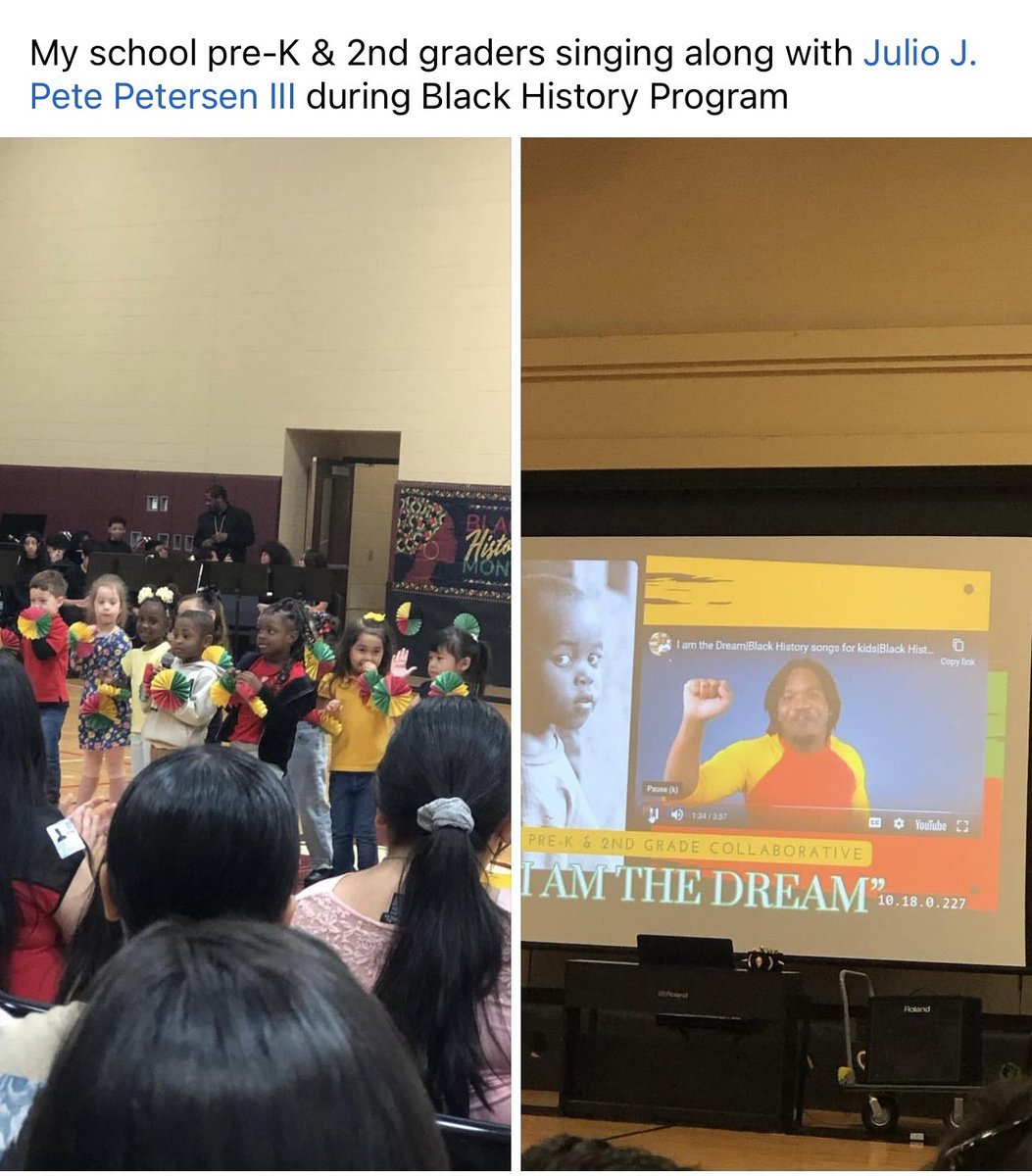 mrpeteplayhouse's tweet photo. Thank You Teachers! #IAmTheDream #MrPetesPlayhouse #BlackHistory ❤️💛 https://t.co/EWc3Z6KNVV