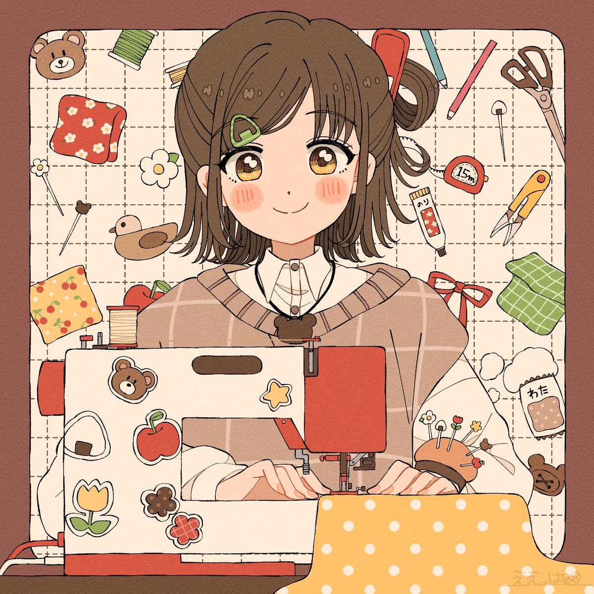 レトロミシンガール🌼
#イラスト
#絵柄が好みって人にフォローされたい