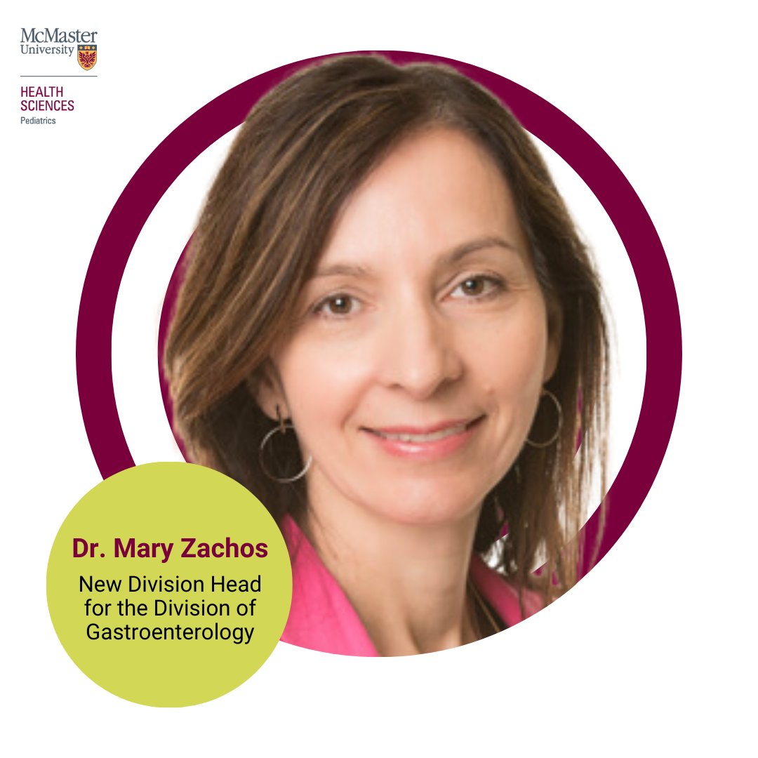 McMaster University Department of Pediatrics (@macupediatrics) on Twitter photo <a href="/MacUPediatrics/">McMaster University Department of Pediatrics</a> associate professor Dr. Mary Zachos has taken on a new leadership role as Division Head for Gastroenterology. 🎉
She brings a wealth of experience, strong leadership and excellent communication abilities. 👏
#PedsLeadership #PeopleofPediatrics <a href="/MacUPediatrics/">McMaster University Department of Pediatrics</a> associate professor Dr. Mary Zachos has taken on a new leadership role as Division Head for Gastroenterology. 🎉
She brings a wealth of experience, strong leadership and excellent communication abilities. 👏
#PedsLeadership #PeopleofPediatrics