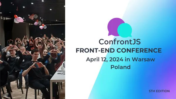 ConfrontJS (@confrontjs) on Twitter photo Thrilled to announce <a href="/amykulyak/">Andriy Mykulyak</a>, <a href="/danieljcafonso/">Daniel Afonso</a>, @jemimaabu, <a href="/jolodevguru/">Jolo 👨💻</a>, <a href="/kenny_io/">Ekene Eze</a>, @KerenKenzi, <a href="/noamhonig/">Noam Honig</a>, <a href="/mkrl__/">Misha</a>, and <a href="/resource11/">Kathleen McMahon</a> as our winning speakers for the #ConfrontJS #CFP! 🎉
Listed alphabetically. Not mentioned are now part of our esteemed reserve list 🚦 Thrilled to announce <a href="/amykulyak/">Andriy Mykulyak</a>, <a href="/danieljcafonso/">Daniel Afonso</a>, @jemimaabu, <a href="/jolodevguru/">Jolo 👨💻</a>, <a href="/kenny_io/">Ekene Eze</a>, @KerenKenzi, <a href="/noamhonig/">Noam Honig</a>, <a href="/mkrl__/">Misha</a>, and <a href="/resource11/">Kathleen McMahon</a> as our winning speakers for the #ConfrontJS #CFP! 🎉
Listed alphabetically. Not mentioned are now part of our esteemed reserve list 🚦