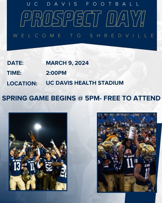 I will be at UC Davis on March 9th @mcody83 @coachwalsh20 @DariusBell_3 @CoachMattVinal @elijah_folau