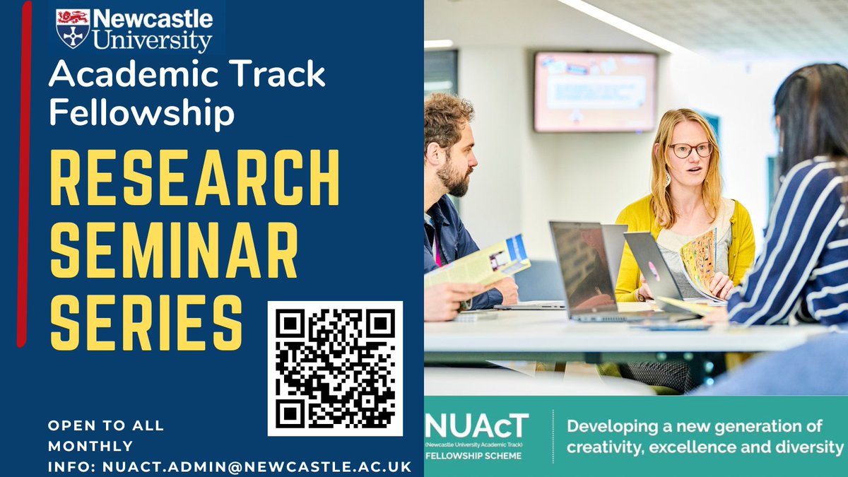 Newcastle University Academic Track (@nuact_ncl) on Twitter photo 📢NUAcT Research Seminar 📢 Join us tomorrow, 2-3pm for our next seminar Details: bit.ly/3SLRyoj
Catriona Anderson's research focuses on endosymbiosis in insects. 🕷️🔬
<a href="/Bio_Buildings/">Hub for Biotechnology in the Built Environment</a> Marin Sawa's work explores biology in action. 🧪🌱youtu.be/oGD0yhtBSFQ 📢NUAcT Research Seminar 📢 Join us tomorrow, 2-3pm for our next seminar Details: bit.ly/3SLRyoj
Catriona Anderson's research focuses on endosymbiosis in insects. 🕷️🔬
<a href="/Bio_Buildings/">Hub for Biotechnology in the Built Environment</a> Marin Sawa's work explores biology in action. 🧪🌱youtu.be/oGD0yhtBSFQ