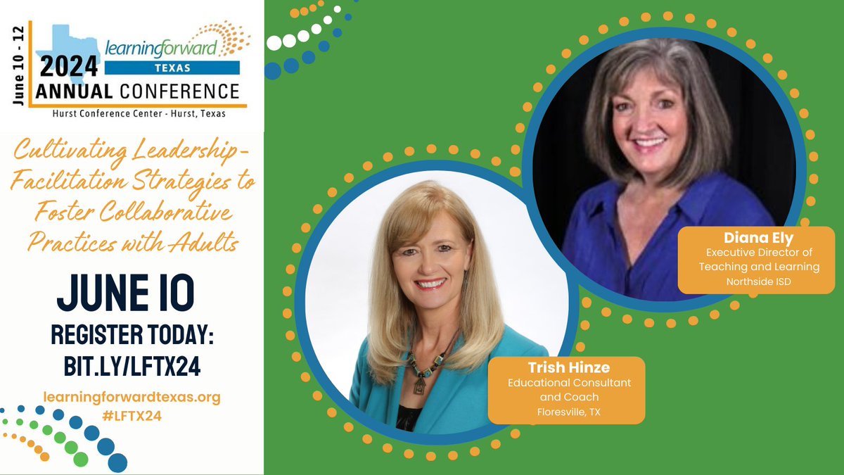 Cultivating Leadership with Trish Hinze and Diana Ely is on track to be a sell-out! Seats are limited and Early Bird Registration closes on March 1. #LFTX #LFTXLearns #LFTX24 #LFTX2024Register today: bit.ly/LFTX24