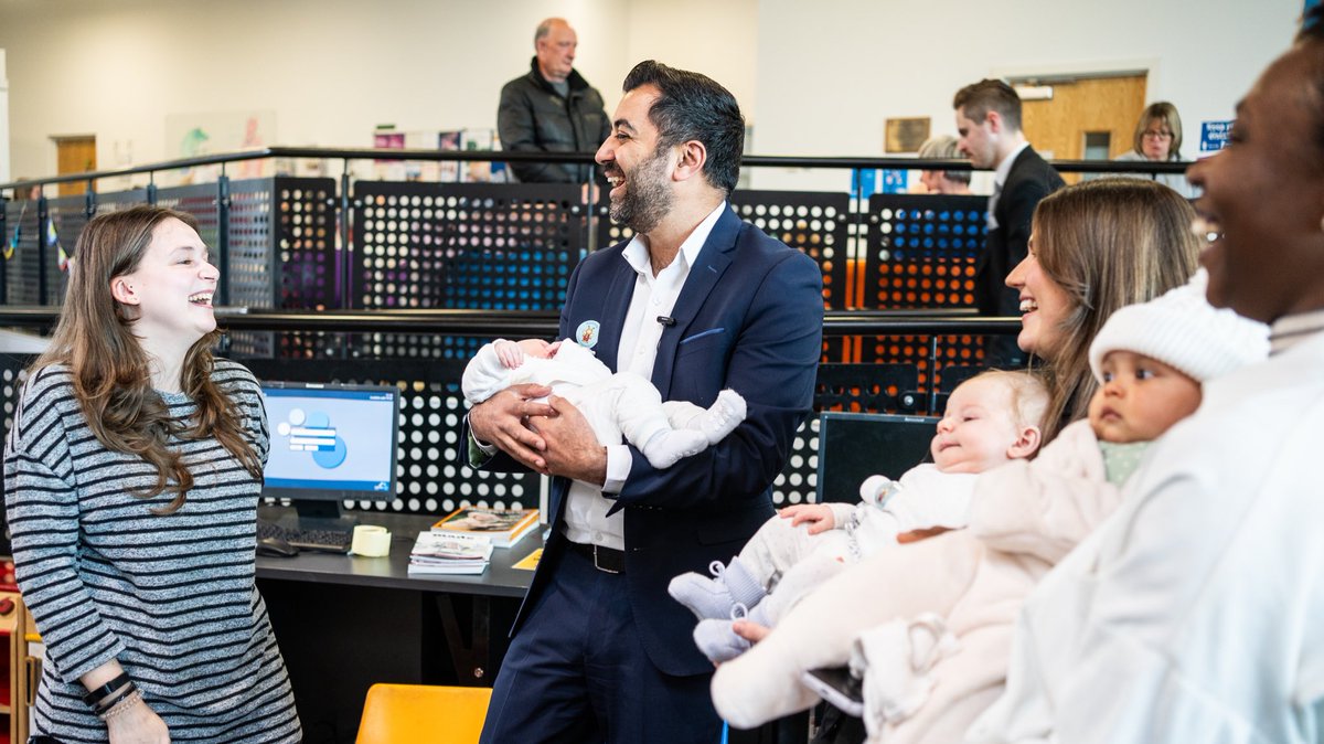 HumzaYousaf's tweet photo. Tackling child poverty is a central mission for @theSNP

Latest modelling shows our actions, like the Scottish Child Payment, are lifting an est 100,000 children in Scotland out of poverty

All of this in the face of Westminster austerity &amp; cruel policies like the two-child limit https://t.co/Xpxw4qEDxS