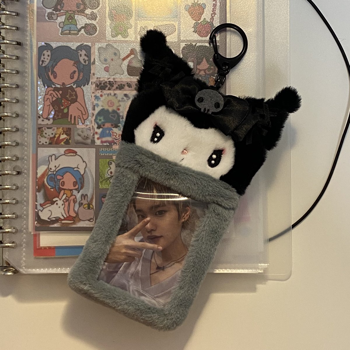 riaceived's tweet photo. midnight kuromi holder arrived today ★彡 

thank you @KkungCHIpaKkCHI for the very smooth transaction! https://t.co/JvZQYkpaRa