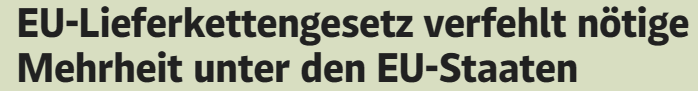 Nachdem Österreich das #Lieferkettengesetz mitblockiert, bleibt nur ein Schluss: Die ÖVP und ihre neoliberalen Freunde wie @AgendaAustria sind für Kinderarbeit, Sklaverei und Hungerlöhne - solange wir in Österreich nichts davon mitbekommen.