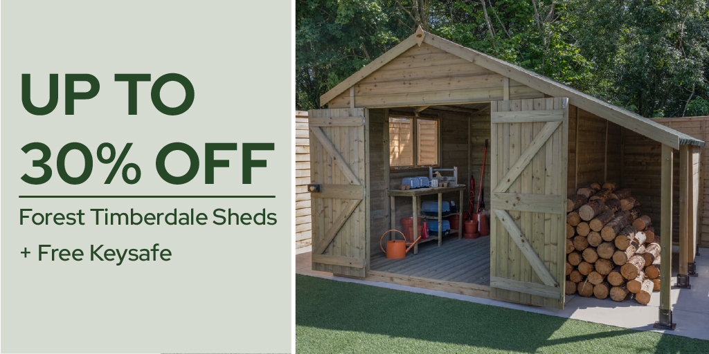 BuyShedsDirect's tweet photo. Britain's best wooden sheds just got even better!

Up to 30% off Forest Timberdale Sheds!
+ FREE Keysafe worth £39.99

SHOP NOW- https://t.co/lp9czT2LPR https://t.co/g7JCkZSYrA