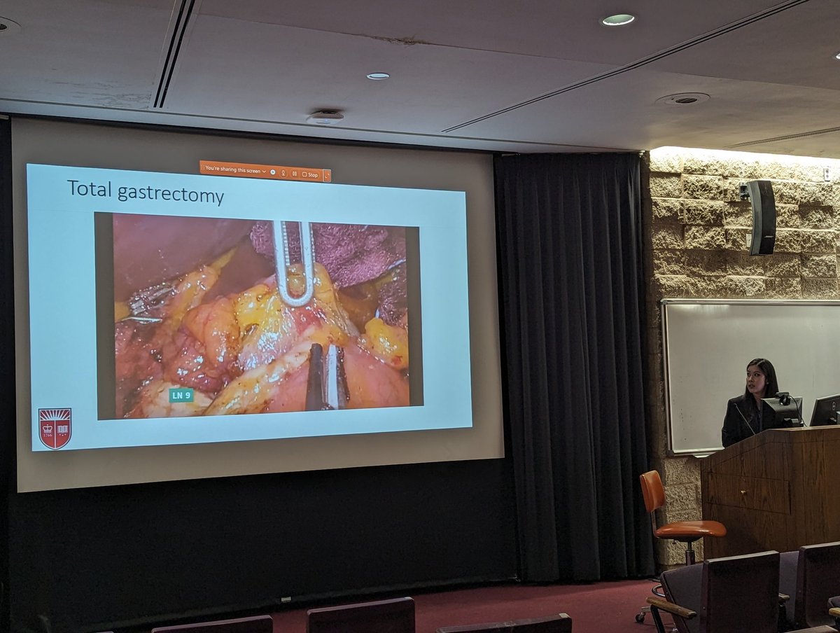 Dr. <a href="/DanbeeKimMD/">Danbee Kim, MD</a> presenting her training experience in South Korea with MIS D2 gastrectomies for gastric cancer at <a href="/NJMSDeptSurgery/">Rutgers NJMS,Surgery</a> Grand Rounds