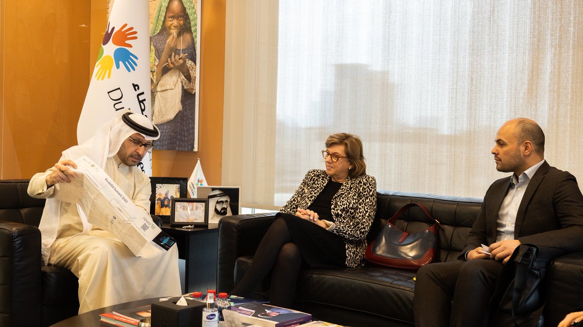 Our CEO and Vice-Chairman, Dr. Tariq Al Gurg, had an insightful meeting with Laura Frigenti @GPECEO, CEO of the @GPforEducation Global Partnership for Education. The meeting was an opportunity for Dr. Al Gurg to share insights on the outcomes of the RewirEd Summit 2023 at COP28…