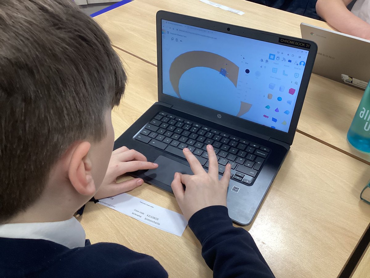 HBJSCH63's tweet photo. After looking at Benin City and making a plan, we are now using Tinkercad to create our own 3D version. Watch out for the completed designs. #HBJSComputing #HBJSDesignTechnology #HBJS6TW https://t.co/leNk1tBVId