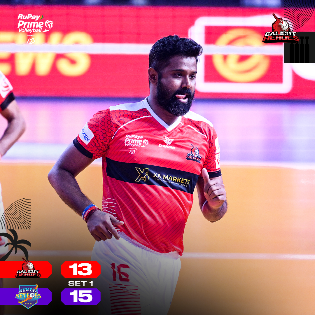 calicutheroess's tweet image. We stumbled in the first set, but watch out, we will come back stronger!⚡

#firstset #CHvsMM #rupayprimevolley #hamaraheroes #hamaracalicut #season3