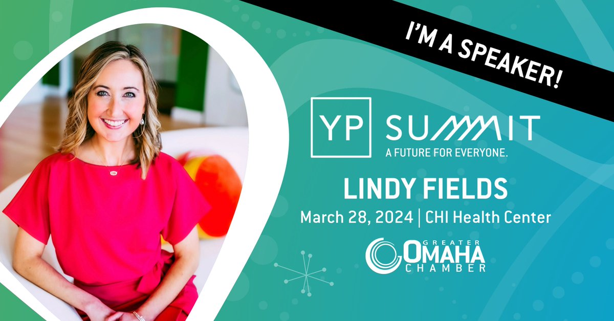 I’m so excited that <a href="/OmahaChamber/">Omaha Chamber</a> has selected me as a breakout speaker for the #OmahaYP Summit in March!🌟 

I’m passionate about helping people build a healthier🌱 and happier😃 brain🧠 - so, of course, that's exactly what I'll be speaking about!

#WeSummitOmaha #WeDontCoast