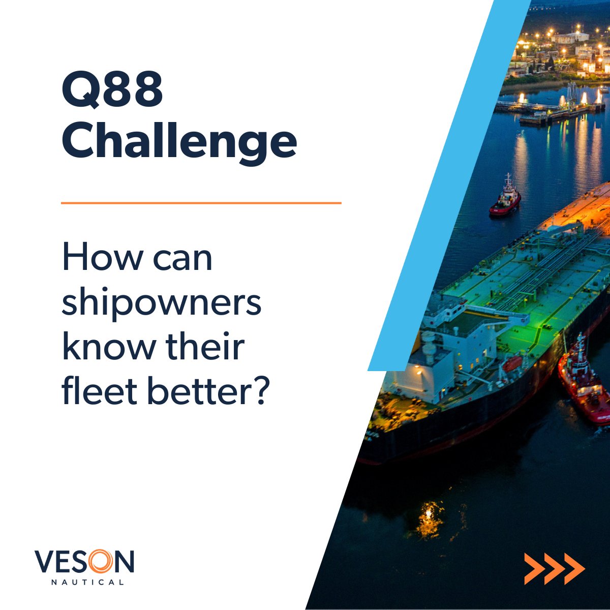 Q88 hosts over 1300 questionnaires and templates, guaranteeing owners can review fleet-wide deficiencies and issues, allowing them to implement preventative maintenance plans to reduce time off-hire before issues occur. Want to know your fleet better? hubs.ly/Q02m53Bf0