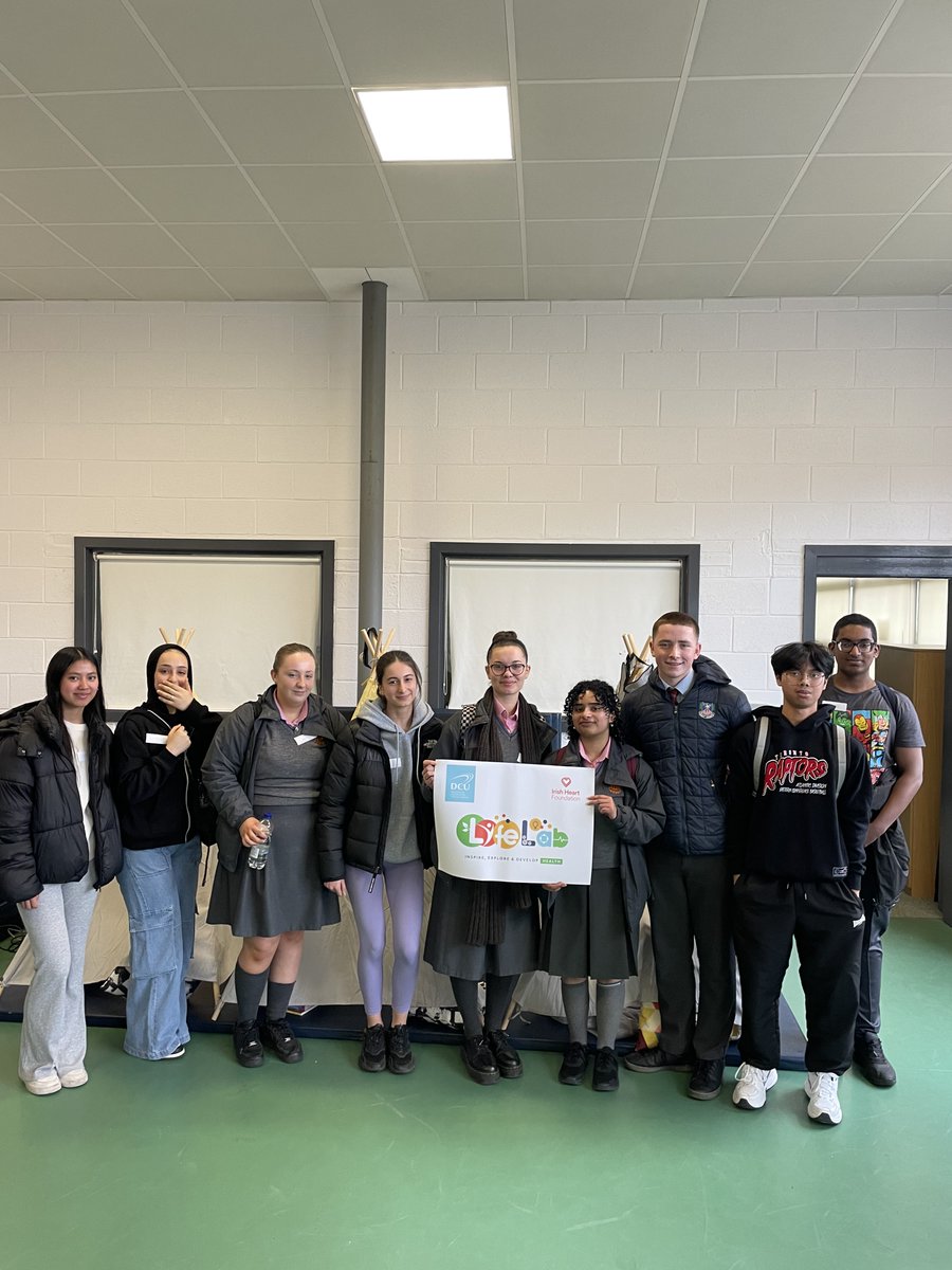 A number of fifth and sixth year students came to visit LifeLab today 😃 It was great to hear their feedback on the different activities 👏 @DCU @dcu_shhp @DCUAccess