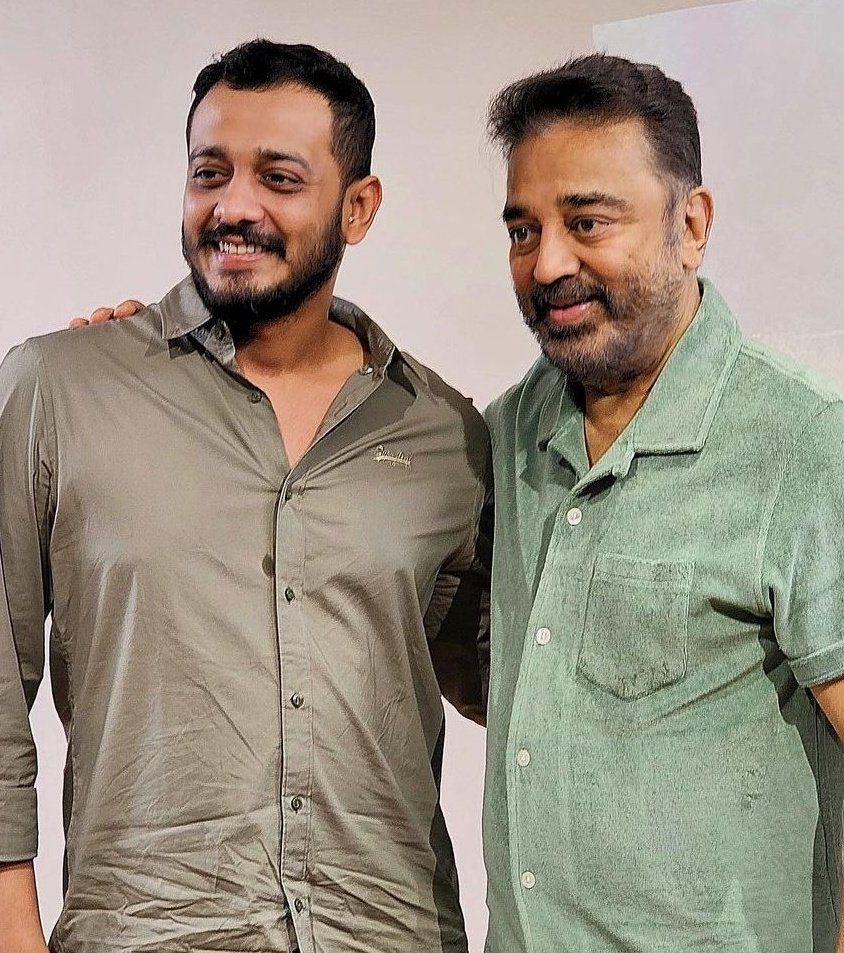 #ManjummelBoys Director #Chidambaram Finally Met His Idol #KamalHaasan 😎🔥