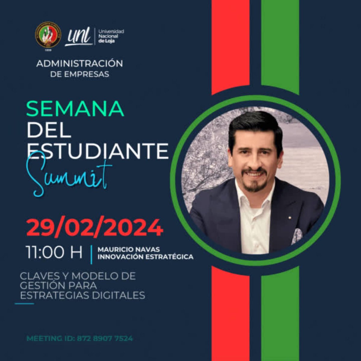 mnavitas's tweet photo. Summit: Visiones y Acciones para el Líder Empresarial del Futuro - Carrera de Administración de Empresas -@UNLoficial @editoa https://t.co/DrOMEiJB0w