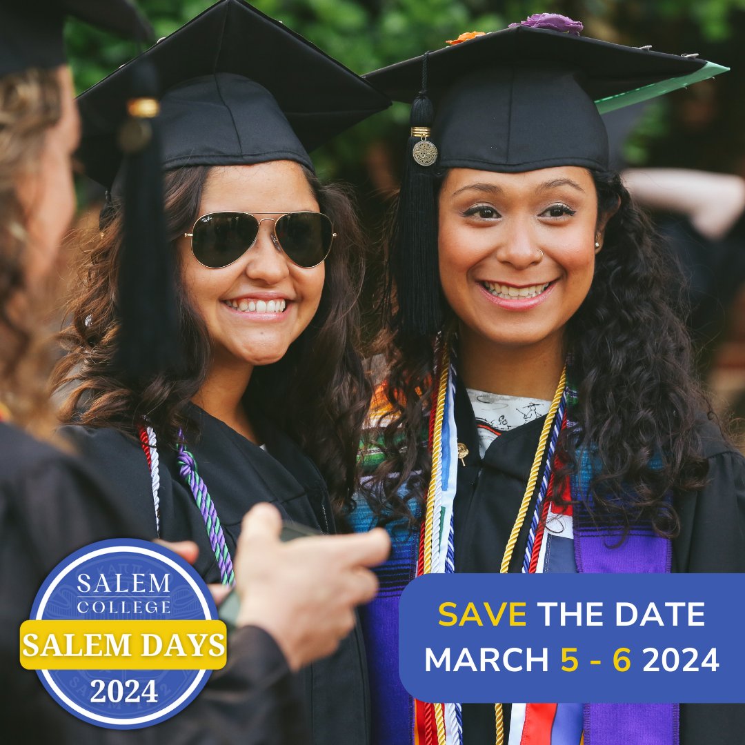 𝗦𝗮𝗹𝗲𝗺 𝗗𝗮𝘆𝘀: 𝗠𝗮𝗿𝗰𝗵 𝟱 - 𝟲 📚 What will you support on Salem Days? Student Scholarships? Area of Greatest Need? Your donation can make a difference in the lives of Salem students, empowering them to make history for years to come!