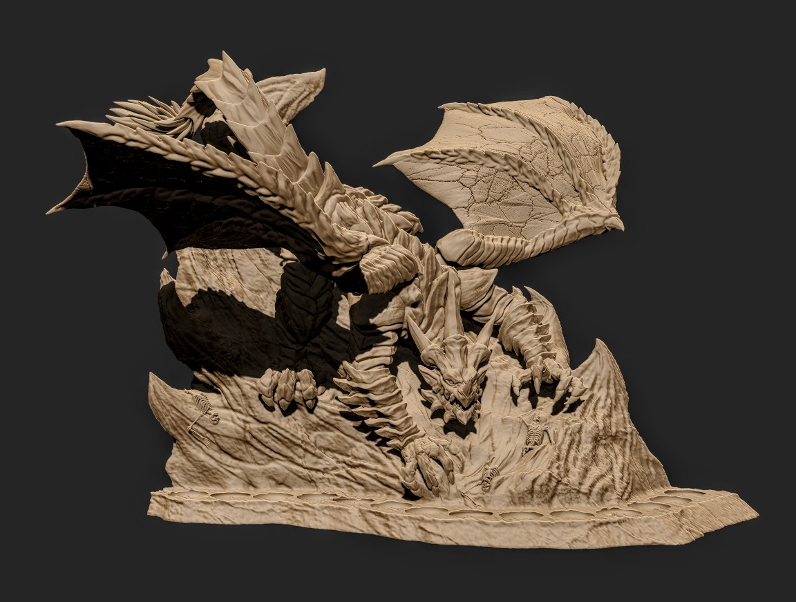 nabehands's tweet image. ドラスレ用ドラゴン完成しました🐉

予定通り冒険フェイズと決戦フェイズで見た目が変わるようにしました😄
台座にはドラゴンゲージもついています🔥

細部の作り込みはそこまでしていませんが、サイズがそこまで大きくないのでこの程度にとどめました🛠

早くゲームで使いたいです😊

#ドラスレ