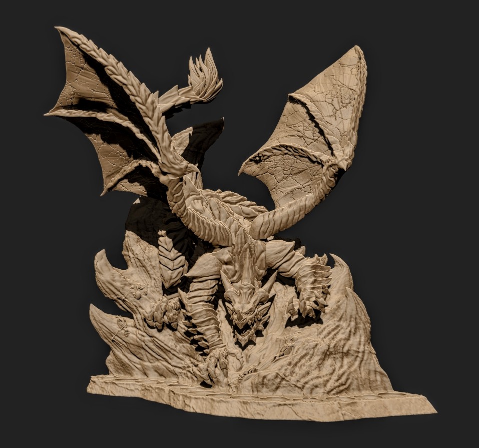 nabehands's tweet image. ドラスレ用ドラゴン完成しました🐉

予定通り冒険フェイズと決戦フェイズで見た目が変わるようにしました😄
台座にはドラゴンゲージもついています🔥

細部の作り込みはそこまでしていませんが、サイズがそこまで大きくないのでこの程度にとどめました🛠

早くゲームで使いたいです😊

#ドラスレ