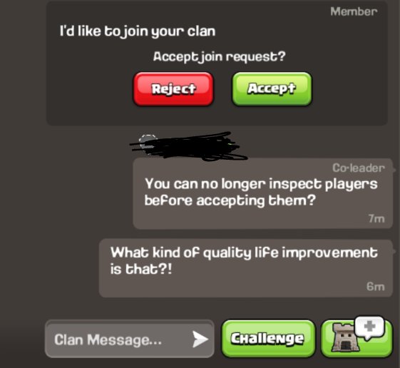 TrackerRox's tweet photo. @ClashofClans #FebruaryUpdate2024 #ClashofClans #Update #NewChatUI #NewUI #QoL https://t.co/XyeUOXBOD3