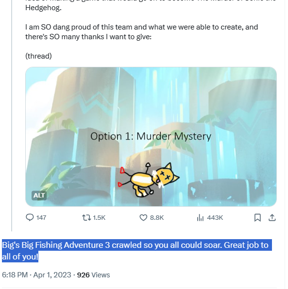 Shadow_Hegehog's tweet photo. The Open Hand Foundation will finally fund a lobotomical cure for dementia by the time the BBFA3 people launch their fundraiser for Child's Play.

After nearly 8 years, it's safe to say it's silently been given the Hyenas treatment. https://t.co/LfQBNhpIMg