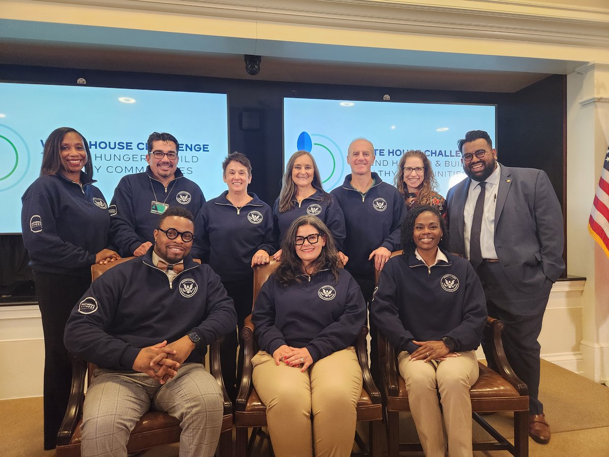 Yesterday TFAH President & CEO and @FitnessGov member, Dr. J. Nadine Gracia attended the #WHChallenge event which unveiled historic partnerships with the goal to end hunger and reduce diet-related diseases by 2030 tinyurl.com/4798r8cf. @WhiteHouse @POTUS @SecondGentleman