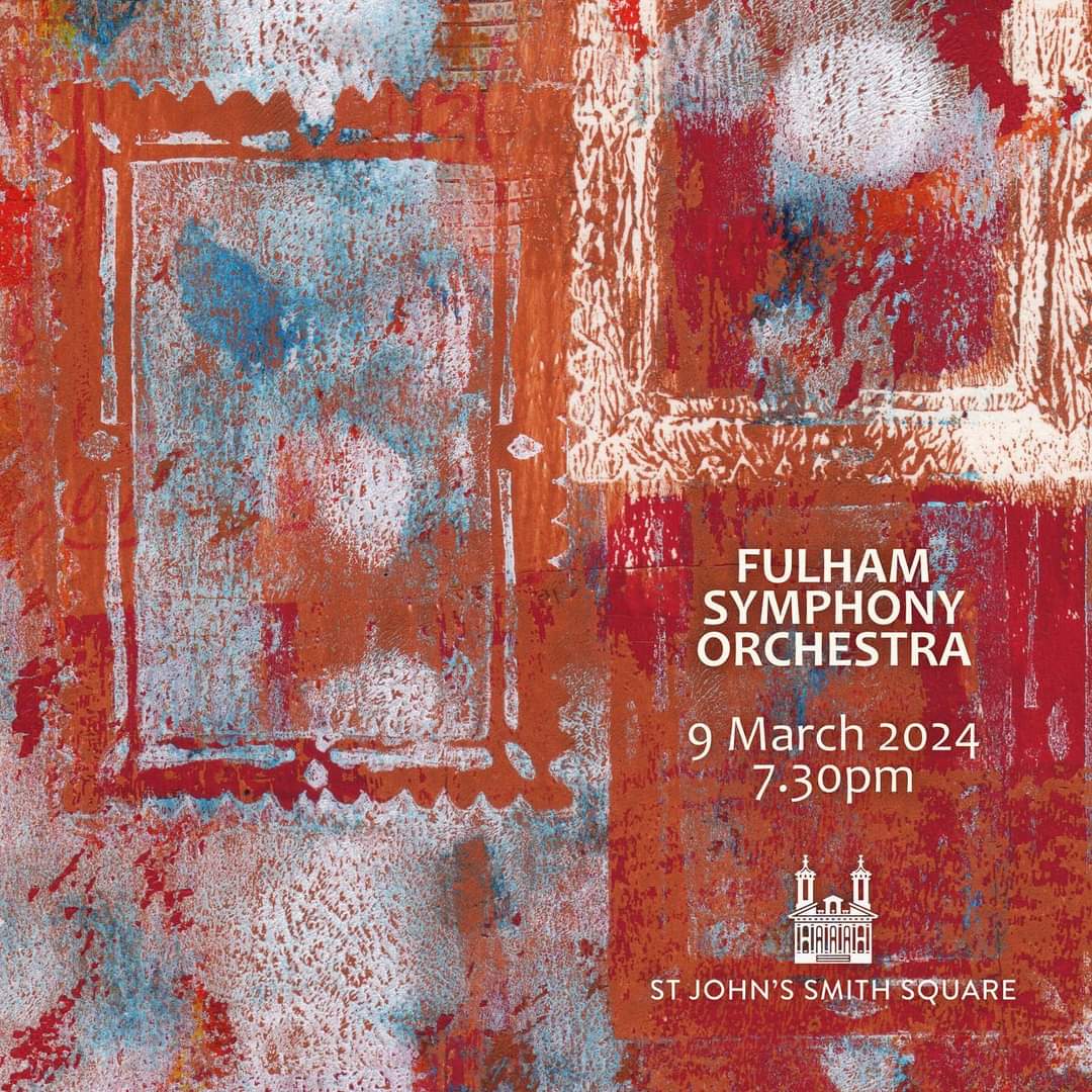 DavidBurgessFR's tweet image. Next @fulhamso concert is a big one.

Fun fact: Pictures at an Exhibition only ends when my face turns the same colour as the poster

Sat 9th March @StJohnsSmithSq 

Come see!