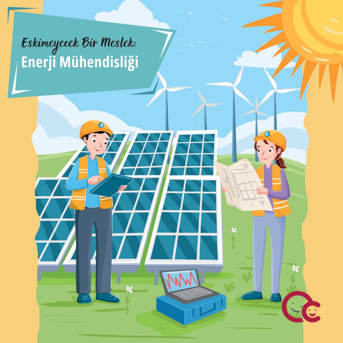 Arkadaşlar,

Güneşin, rüzgarların, dalgaların enerji üretiminde kullanılan doğal kaynaklar olduğunu biliyorsunuz.🌞

Peki bu kaynakları nasıl kullanmamız gerekiyor?🤔

Bu soruya enerji mühendisleri cevap veriyor.👷‍♀️

Gelin bu mesleği yakından tanıyalım.👇
ailecocuk.aile.gov.tr