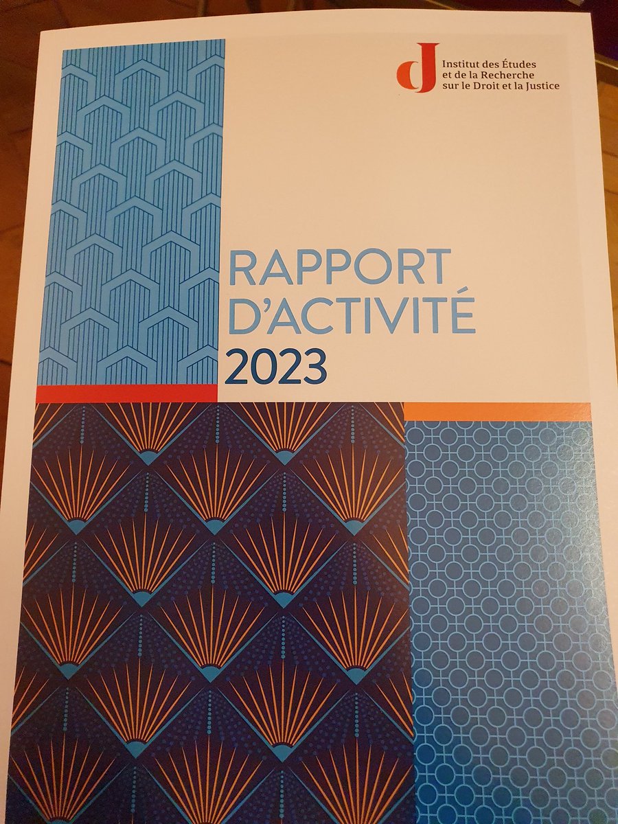 DellisteJ's tweet photo. Présentation devant les hautes autorités ce mardi 27 fevrier, du rapport d'activité 2023 de IERDJ par Valérie SAGANT, directrice de l'institut suite aux propos introductif de son président Pierre MOSCOVICI. Premier président de la Cour des comptes. https://t.co/VbRhuNgbng
