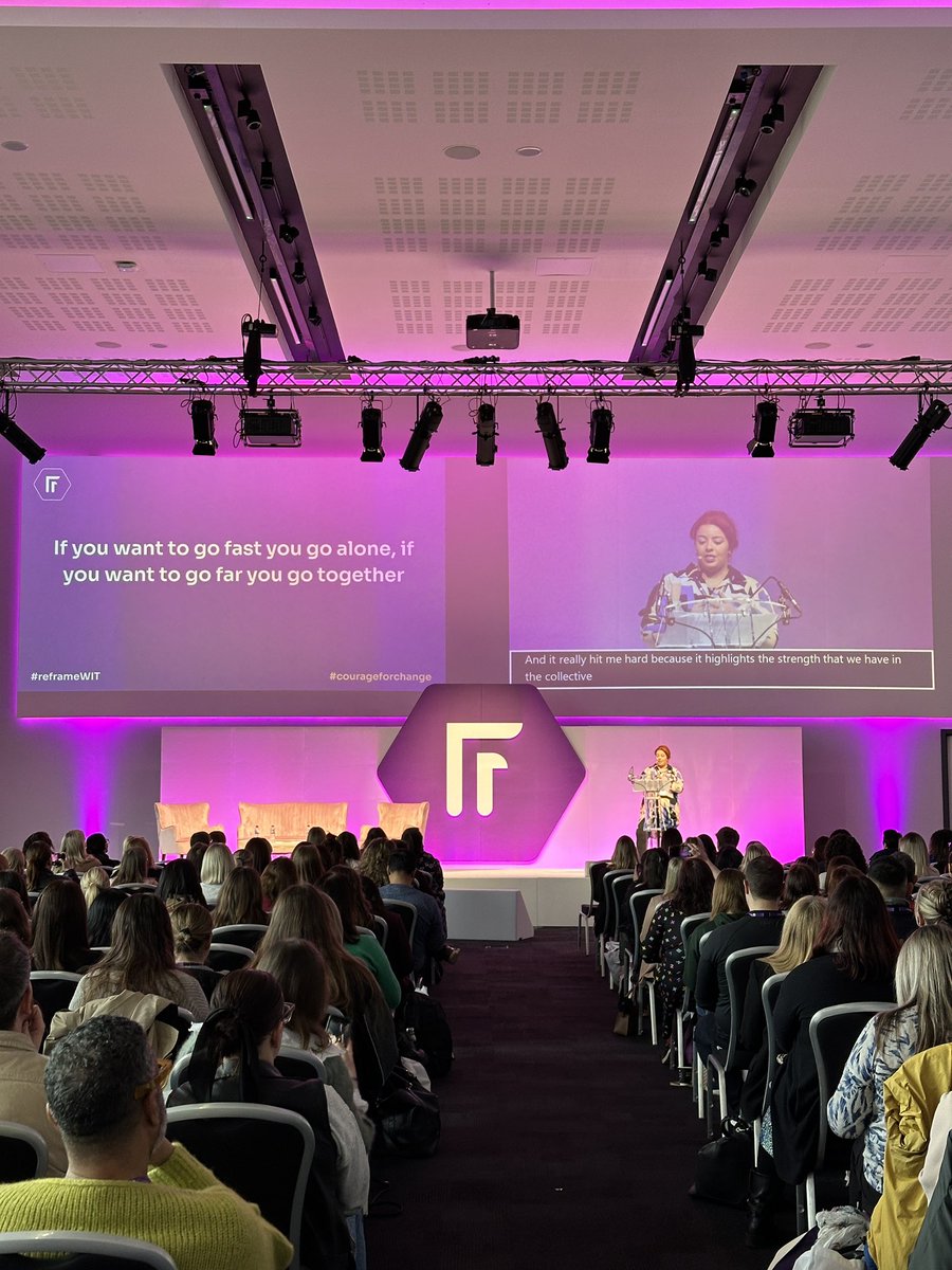 dessskris's tweet image. Love this afternoon&apos;s keynote Em Bayley Melendez at #reframeWIT

Very inspiring messages 💖