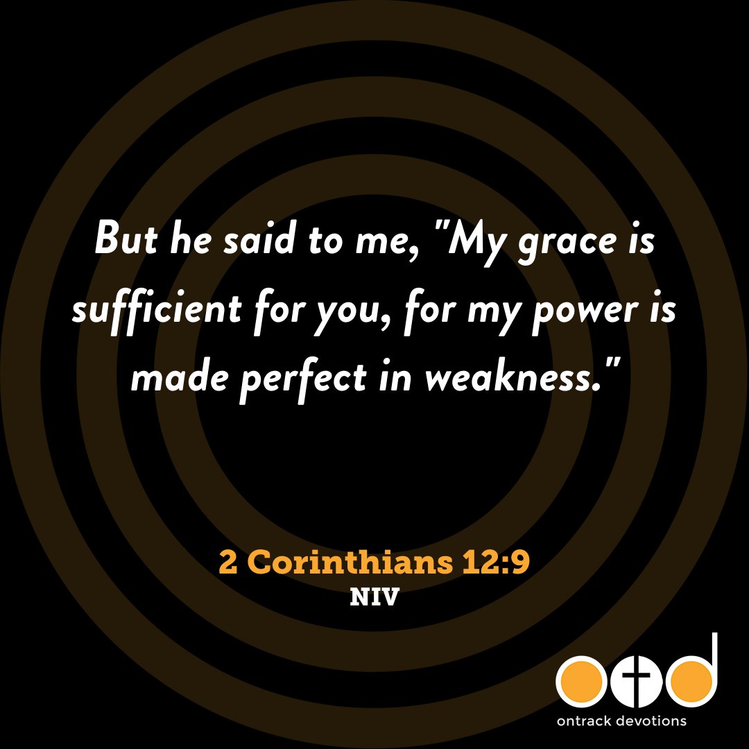 ontrackdevos's tweet image. When trouble comes our way, how do we respond? Paul teaches us to see it as a gift from God that can make us strong. Let&apos;s ask God to help us see trouble as Paul did and rejoice in the grace He gives us. #Trouble #Grace #Rejoice #God #Paul