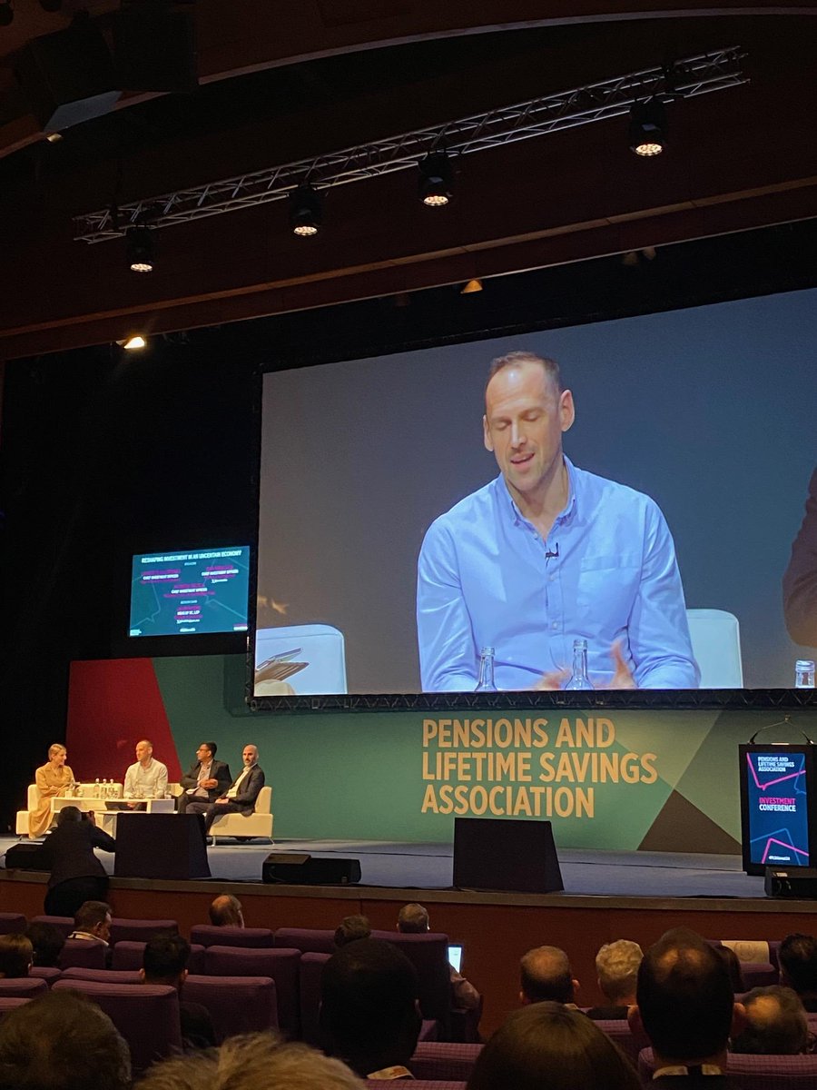 Our chief investment officer <a href="/danmikulskis/">Dan Mikulskis</a>  took to the @thePSLA Investment Conference main stage yesterday &amp; shared his thoughts on a range of issues at #PLSAinvest24  🙌

Read the <a href="/PensionsAge/">Pensions Age</a> article👉 bit.ly/3TfV7ow