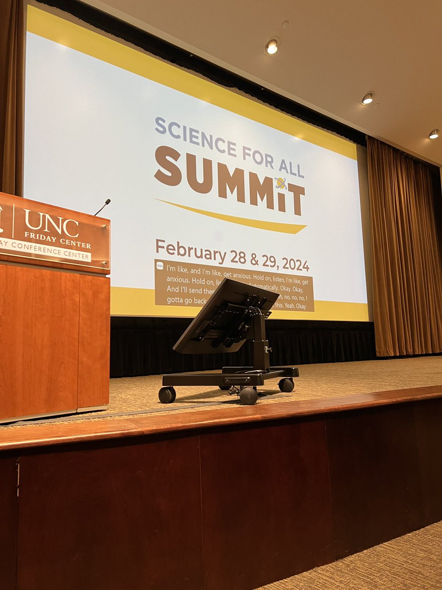 Tech_Shorty's tweet image. At three Science for All Summit where Dr. Khalia Braswell is the keynote speaker. So proud of my niece! #ScienceforAll #ScienceforAllSummit