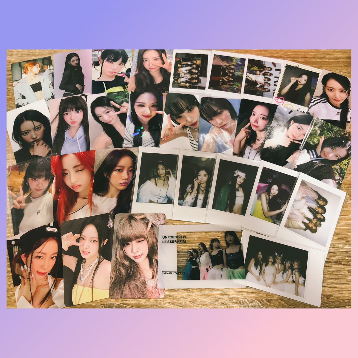 trio_dx_kpop's tweet photo. ▷▶︎#LESSERAFIM◀︎◁
トレカ、インスタントフォト等入荷しました✨
ルセラ1ヶ月限定買取🆙キャンペーンは明日まで🙇♂️
#FEARNOT #EASY
#LE_SSERAFIM_EASY #CHAEWON #LESSERAFIMSAKURA #YUNJIN #KAZUHA #EUNCHAE #ユンジン #チェウォン #ウンチェ #カズハ https://t.co/ABor4Trmqp