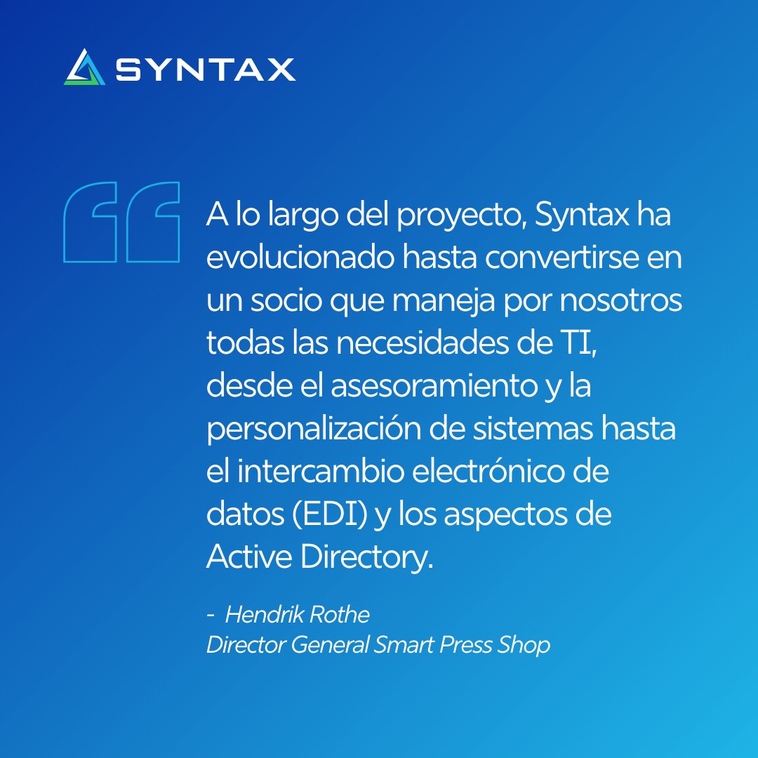 SyntaxSystemsES's tweet image. Smart Press Shop, un fabricante alemán de piezas de carrocería y una empresa conjunta entre Porsche AG y Schuler AG, crea una Fábrica Digital junto a Syntax como socio tecnológico.
Descubre cómo lo consiguieron en nuestro caso de éxito: 👇eu1.hubs.ly/H07RrSW0
#SAPDM