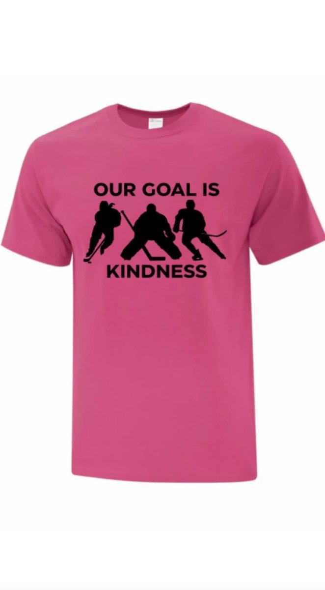 Today, we proudly wear pink in support of #PinkShirtDay, standing up against bullying. 
Remember, always be kind , hockey is for everyone! 
🏒 #BeKind