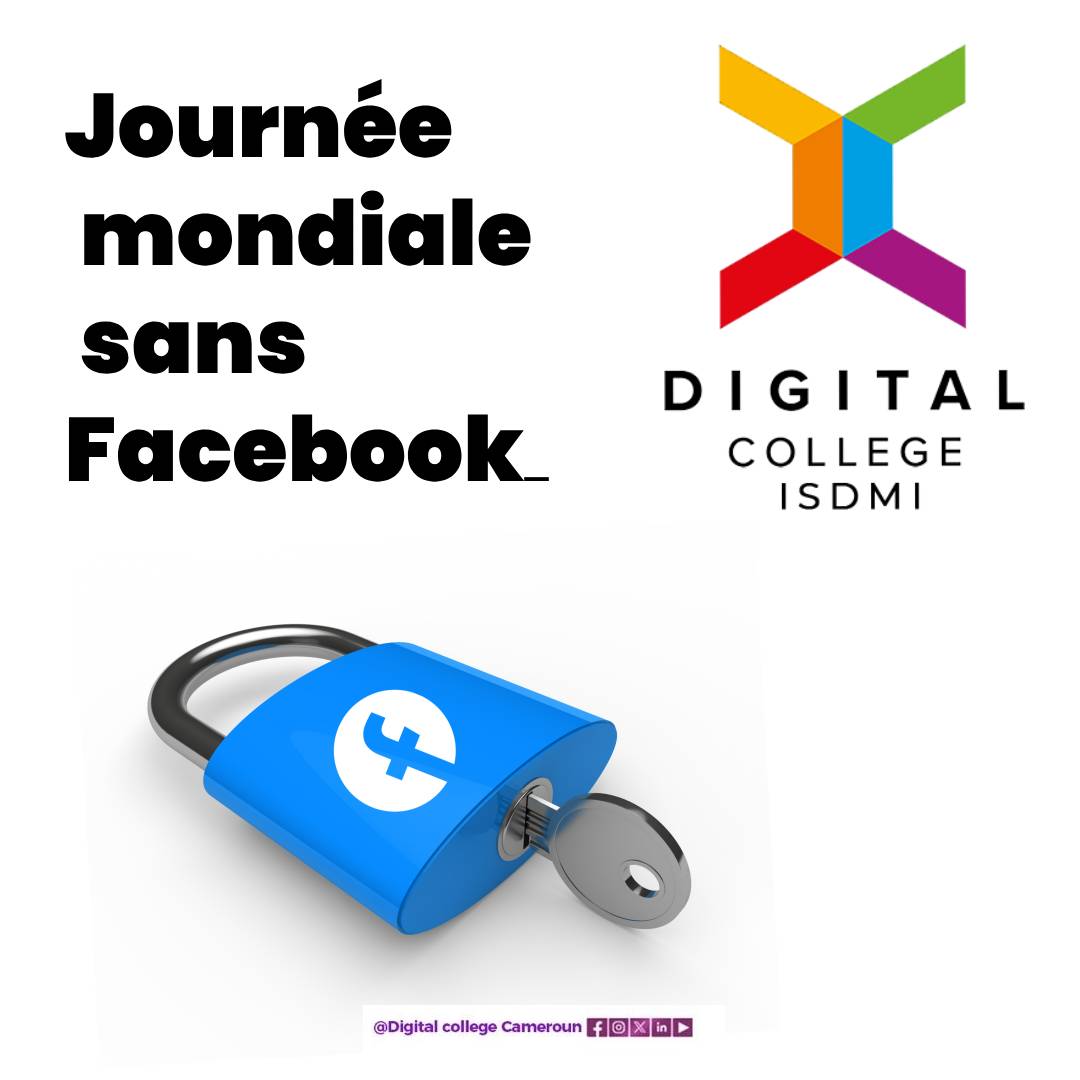 **#JourneeMondialeSansFacebook : 

**Déconnectez-vous de Facebook et reconnectez-vous à l'apprentissage ! Découvrez nos formations innovantes dans le numérique et préparez votre avenir **

#DigitalCollege #AvenirNumerique #formation 
linkedin.com/posts/digital-…