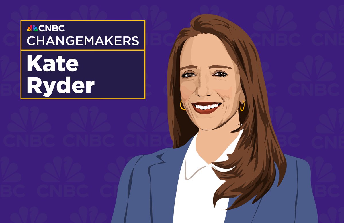 Thank you to @CNBC for spotlighting our Founder & CEO Kate Ryder as one of their 2024 Changemakers, a list recognizing women whose accomplishments have left an indelible mark on the economy and business world. Read Kate’s full profile: cnb.cx/48xa5uz #CNBCChangemakers
