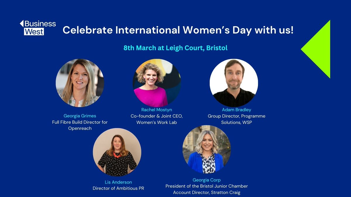 Business West (@bw_businesswest) on Twitter photo We’re excited to announce our speakers for our 2024 International Women’s Day event!
Taking place on the 8th March at <a href="/leigh_court/">Leigh Court</a>, we’re welcoming everyone to come along to discuss the topic of inspiring inclusion.
Book your place today: bit.ly/4bQc0x7
#IWD2024 We’re excited to announce our speakers for our 2024 International Women’s Day event!
Taking place on the 8th March at <a href="/leigh_court/">Leigh Court</a>, we’re welcoming everyone to come along to discuss the topic of inspiring inclusion.
Book your place today: bit.ly/4bQc0x7
#IWD2024