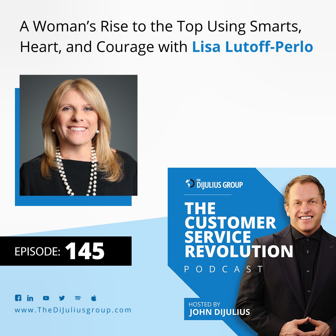 Dive into this episode of #CustomerServiceRevolution with Lisa Lutoff-Perlo and find the hidden profit power of customer retention over advertising spend. Hear how focusing on #customerexperience can increase your bottom line.

Listen here → thedijuliusgroup.com/csr145