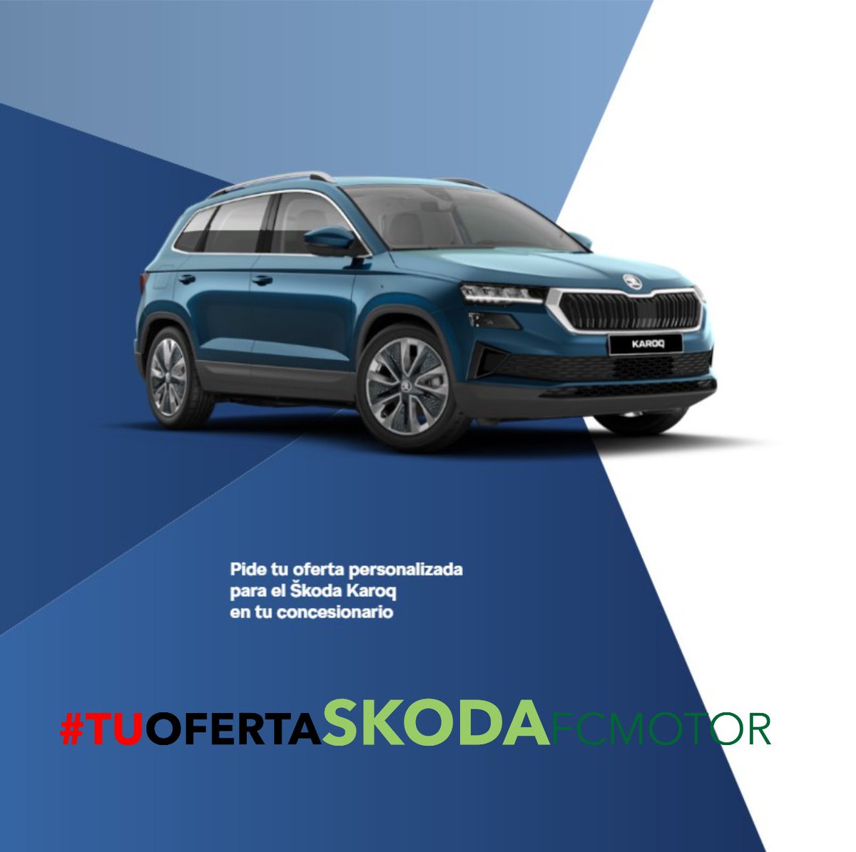 FCMotorSkoda's tweet photo. ¡Tu oportunidad de conducir un Škoda ha llegado!
#TuOfertaSkodaFCMotor en tu concesionario oficial Škoda
Solicita información sin compromiso y descubre tu oferta
https://t.co/LpGZetes4H
#Škoda #Oferta #ConcesionarioOficial #Coches #Oportunidad
¡Te esperamos! https://t.co/3j8A3OLEB8