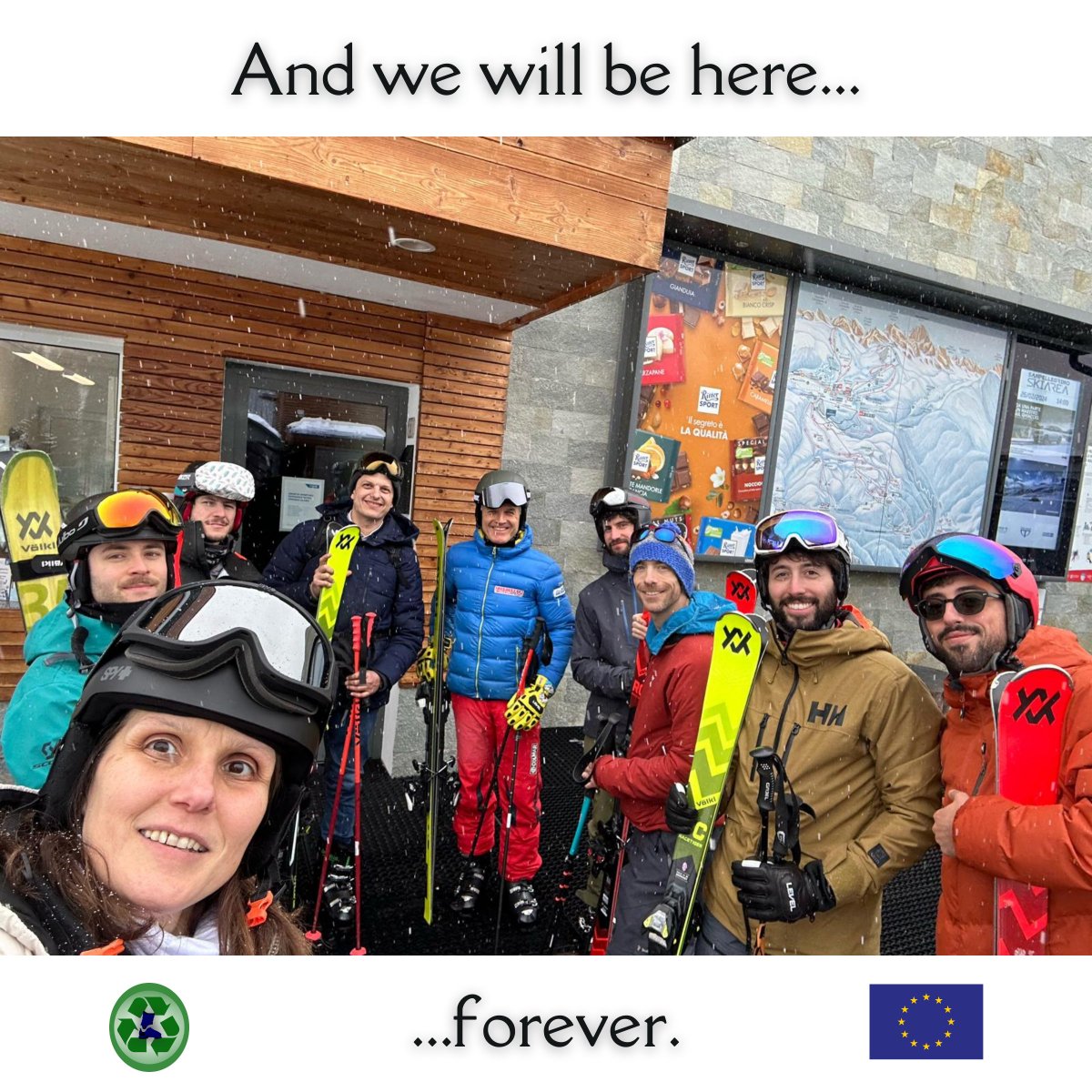 🏔️🎿 We're proud to announce the conclusion of the #LIFE #RESKIBOOT Project! This journey, marked by dedication and sustainability, has  reshaped winter sports forever. Thank you to all our partners and  supporters for making this achievement possible. 💚 #SustainableSkiing