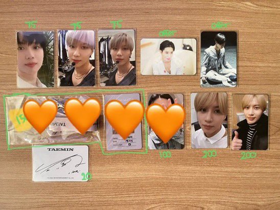 earthtotaemin's tweet photo. (Help RT) wts want to sell lfb SHINee photocards, album, magazine, goods. 

Price in ,000 rupiah
negotiable price
must have indonesian address
or pick up at SWC VI in Singapore venue

more info please dm 

tag : 샤이니 포카 앨범 양도 기범 키 온유 진기 민호 태민 종현 lfb https://t.co/K2eWx0g1OG