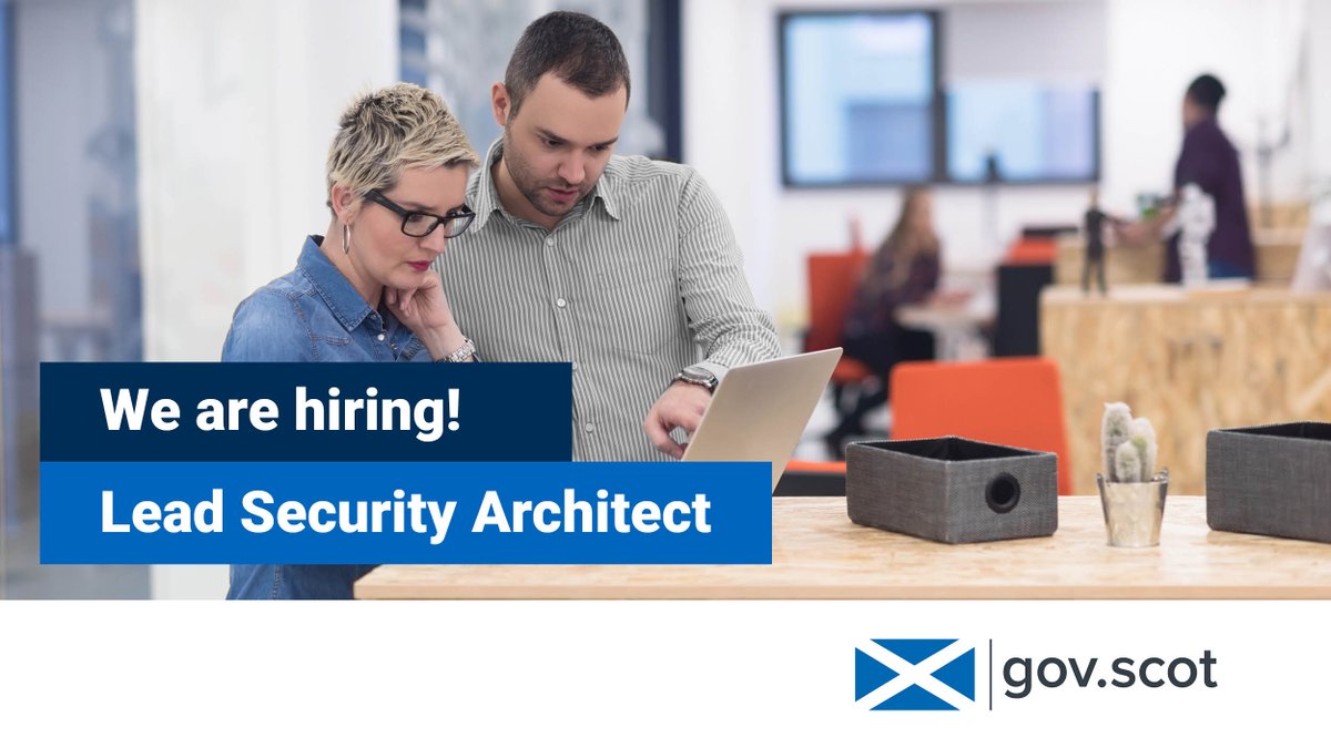 Do you want to transform digital services? We are searching for a Lead Security Architect to play a key role in the development of new common digital platforms for government. Find out more and apply online at: ow.ly/a5kP50QIH85 #DigitalJobs #DDaT