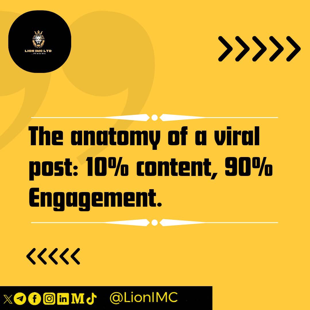 Did you know?🤔 #LionIMC #ContentMarketing #DigitalMarketing #engagement #letsconnect #viral2024